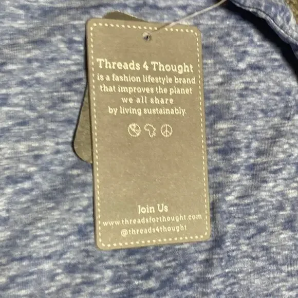 NWT Threads 4 Thought Tank in Lilac Indigo Sz Small - Picture 5 of 8